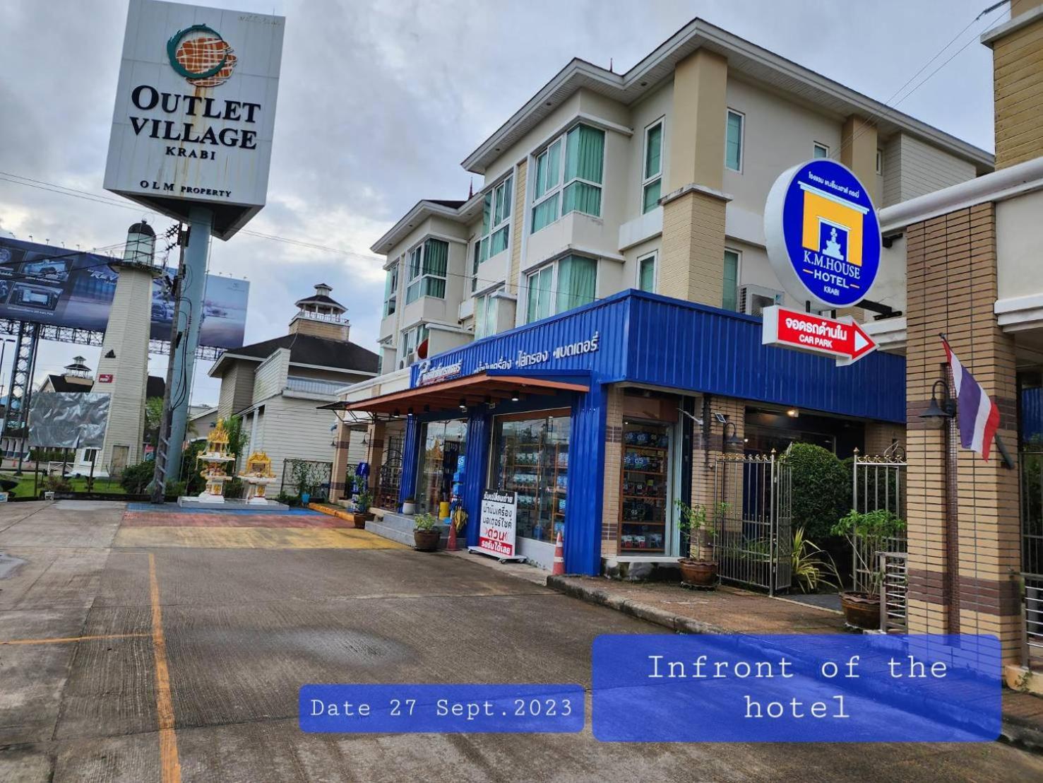 K.M. House Hotel Krabi By Eksteriør billede